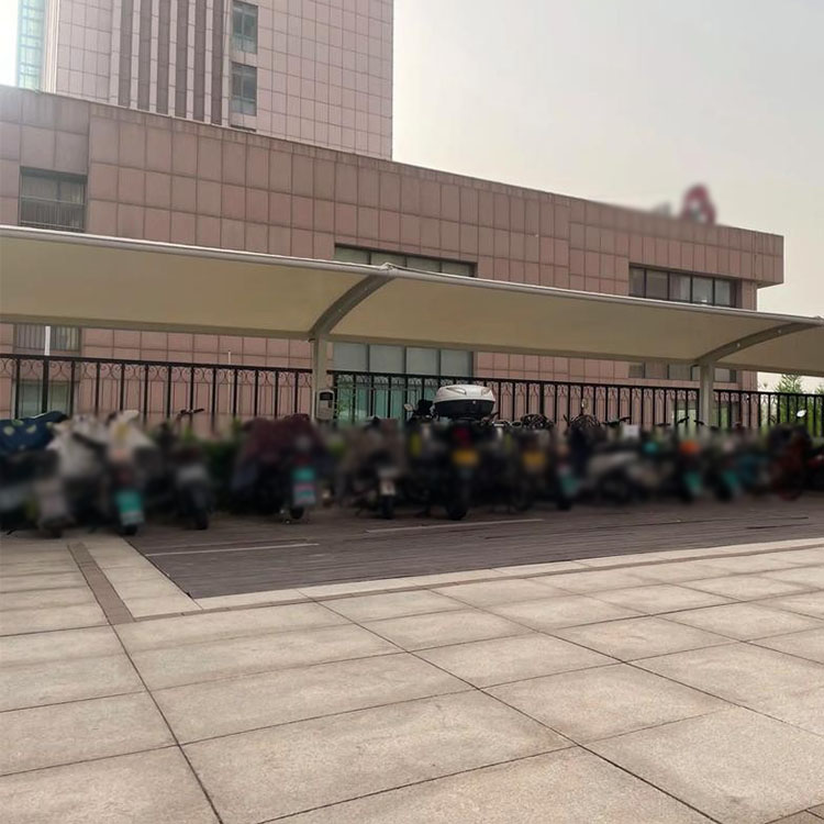 崇仁县膜结构电动车棚